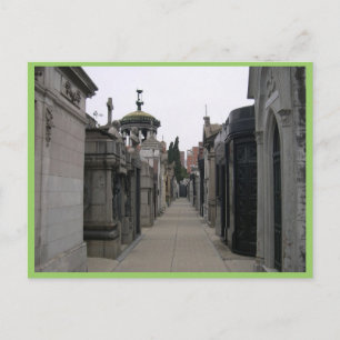 Das Recoletta in Buenos Aires, Postkarte