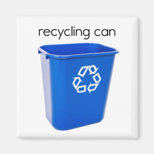 Das Recyceln kann Kühlschrank-Magnet Magnet