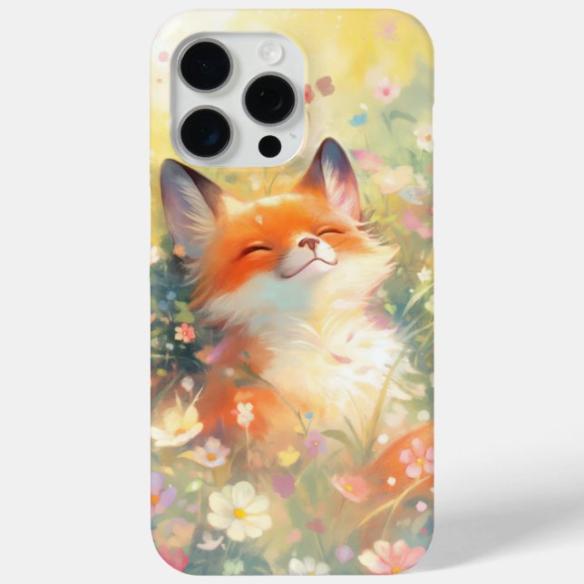 Das Red Fox Meadow Hideaway Case-Mate iPhone Hülle (Rückseite)