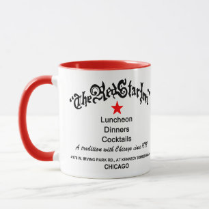 Das Red Star Inn Restaurant, Chicago, IL Tasse