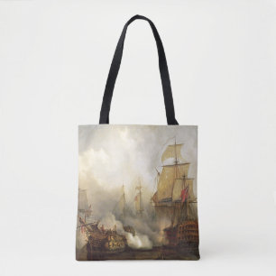 Das Redoutable bei Trafalgar, am 21. Oktober 1805 Tasche