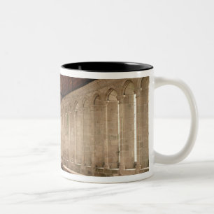 Das Refektorium der Mönche Zweifarbige Tasse