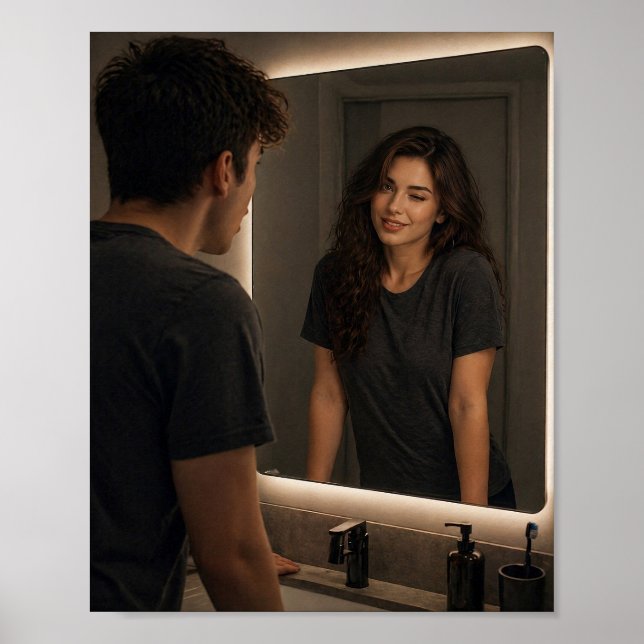 Das Reflection-Poster Poster (Vorne)