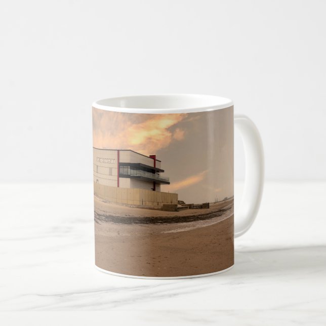Das Regent Cinema, Redcar Kaffeetasse (VorderseiteRechts)