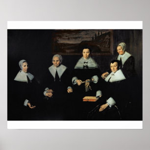 Das Regentesses des Almhouse der alten Männer, Poster