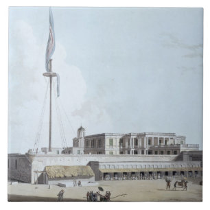 Das Regierungs-Haus, Fort St George, überziehen 3 Fliese