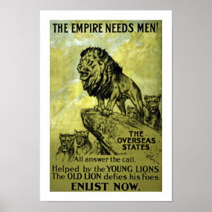 Das Reich benötigt Männer! Poster