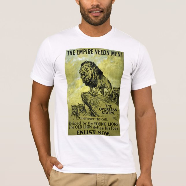 Das Reich braucht Männer T-Shirt (Vorderseite)