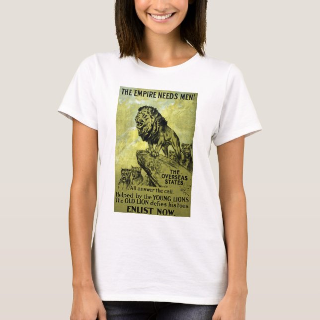 Das Reich braucht Menschen! T-Shirt (Vorderseite)