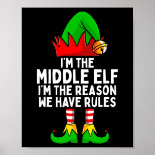 Das Reich des Mittelelfs, das die Weihnachten der  Poster
