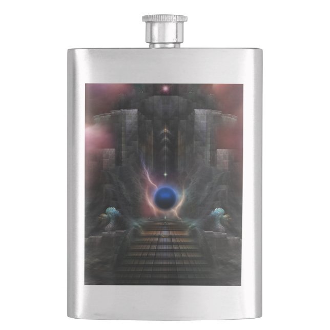 Das Reich des Osphiliums 8oz Flask Flachmann (Vorderseite)