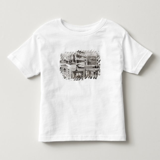 Das Reich-Theater, Leicester-Quadrat Kleinkind T-shirt (Vorderseite)