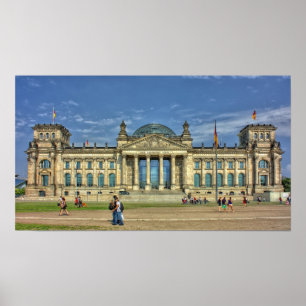 Das Reichstag-Gebäude, Berlin Poster