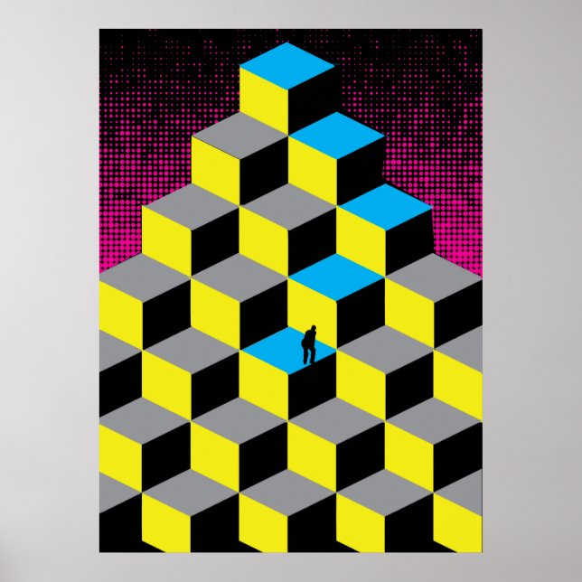 Das Reiseplakat Poster (Vorne)