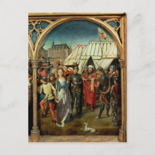 Das Reliquium St. Ursula, 1489 Postkarte