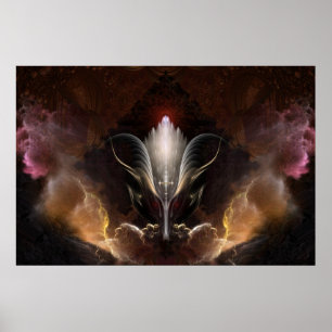 Das Renidron Fraktal Art-Poster Poster