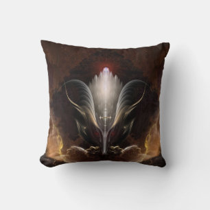 Das Renidron Fraktal Art Throw Kissen