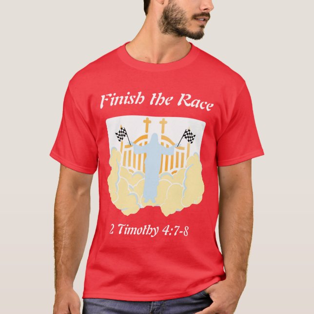 Das Rennen beenden T-Shirt (Vorderseite)