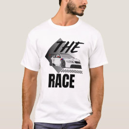 Das Rennen läuft Autorennen Unisex T-Shirt – Sport