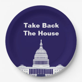 Das Repräsentantenhaus Pappteller