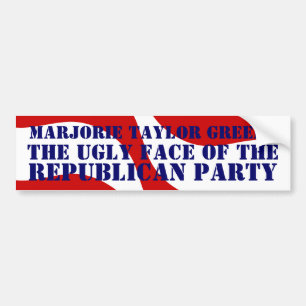 Das republikanische Party Marjorie Taylor Greene i Autoaufkleber