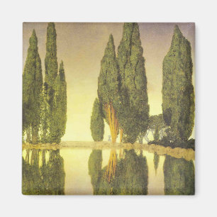 "Das Reservoir…", durch Maxfield Parrish Magnet