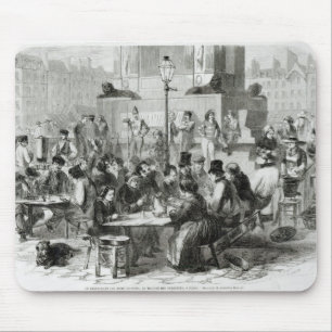 Das Restaurant der nassen Füße Mousepad