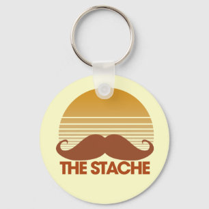 Das Retro-Design der Stache Schlüsselanhänger