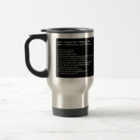 Das Rezept-Tasse des Ingenieurs