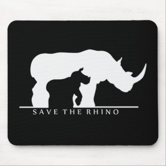 Das Rhino gerettet Mousepad