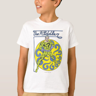 Das Riddler & Logo-Lila T-Shirt