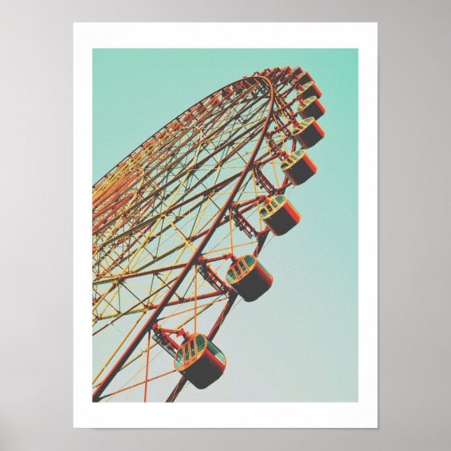 Das Riesenrad Poster (Vorne)