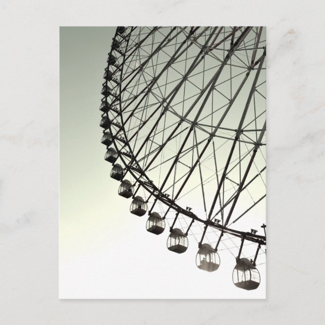 Das Riesenrad: Tokio, Japan Postkarte (Vorderseite)