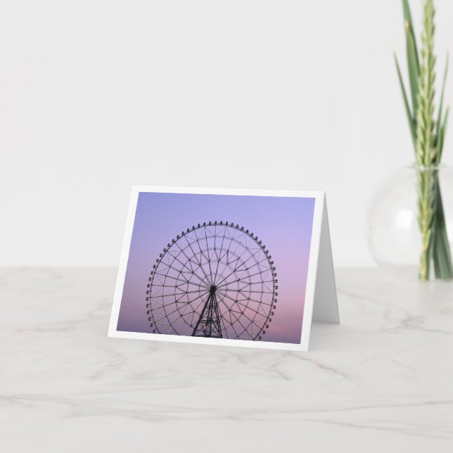 Das Riesenrad: Tokio Karte (Vorderseite)