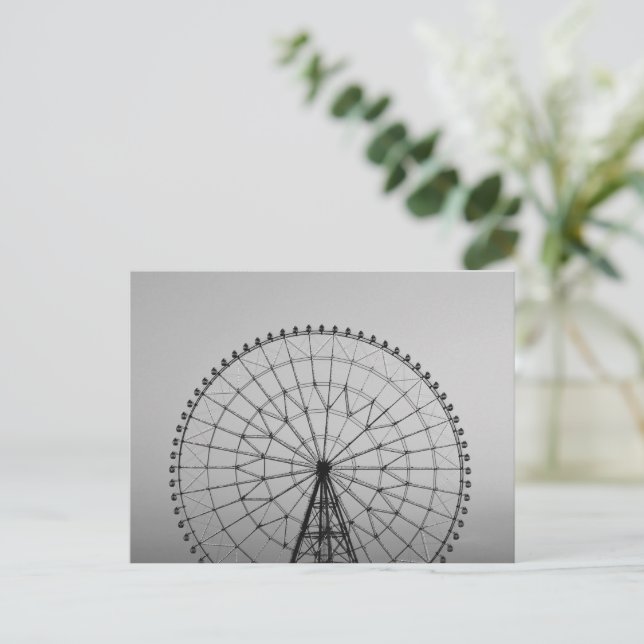 Das Riesenrad: Tokio Postkarte (Stehend Vorderseite)