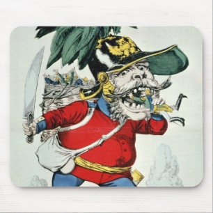 Das riesige deutsche Ungeheuer Mousepad