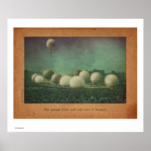 Das riesige Hauch-Kugellager Poster