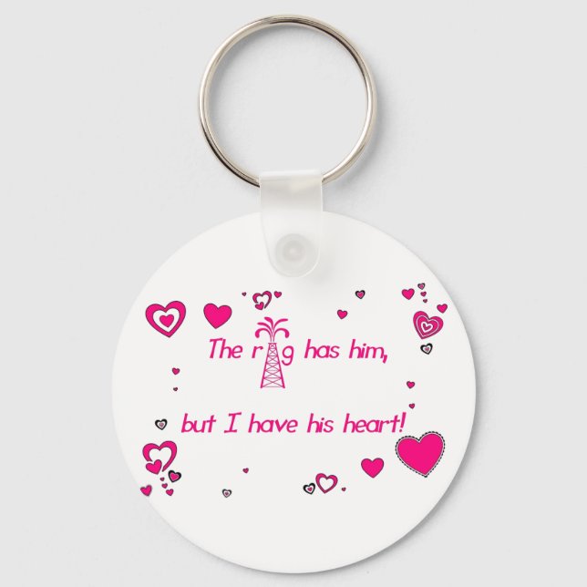 Das Rigg hat ihn.. Schlüsselanhänger (Vorderseite)