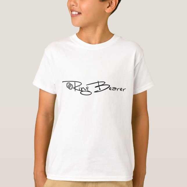 DAS RING BEARER T-SHIRT (Vorderseite)