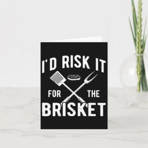 Das Risiko für den Brisket des Sonnenrauchs Karte