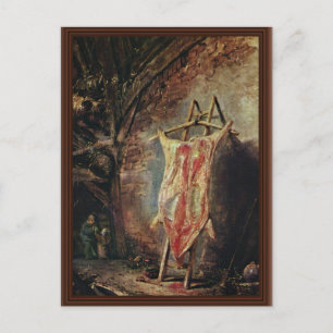 Das rissige Schwein von Ostade Isaac Van (Beste Qu Postkarte