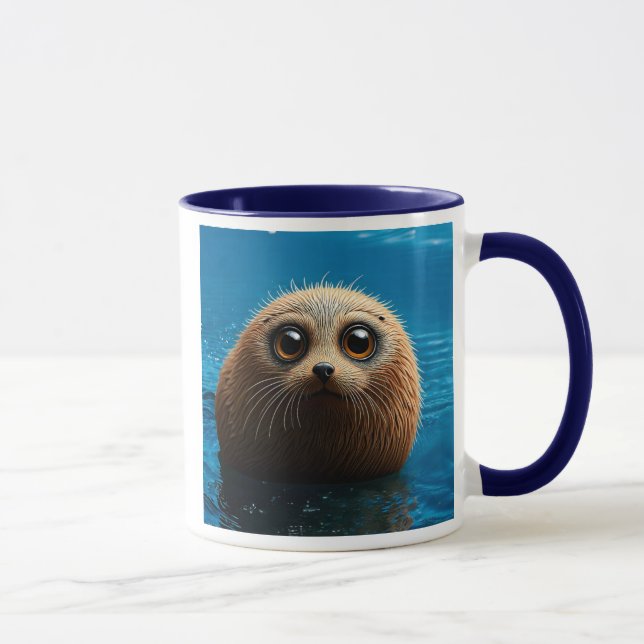 Das Robbenbaby ist süß. Tasse (Rechts)