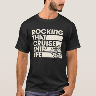 Das Rocken dieser Kreuzfahrt Schiff Leben Retro Vi T-Shirt
