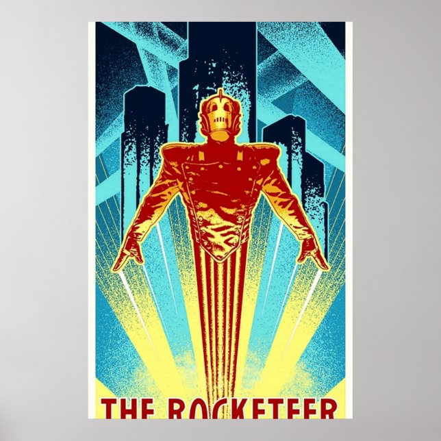 Das Rocketeer Poster (Vorne)