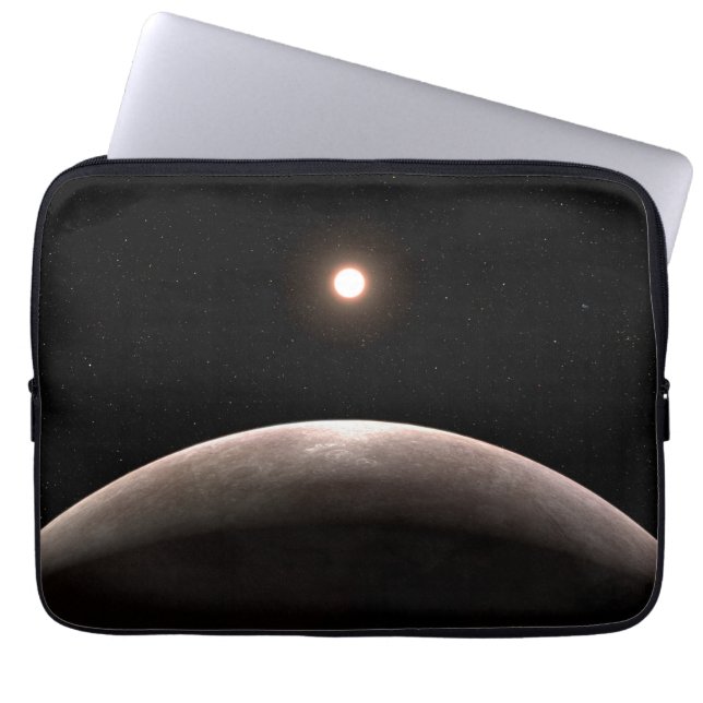 Das Rocky Exoplanet Lhs 475 B und sein Host Star. Laptopschutzhülle (Vorderseite)