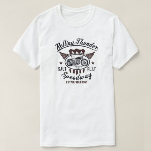 Das ROLLEN-DONNER-SPEEDWAY T - Shirt der Männer