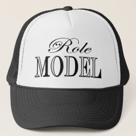 Das Rollenmodell stärkt Ihren Stil mit Inspiration Truckerkappe