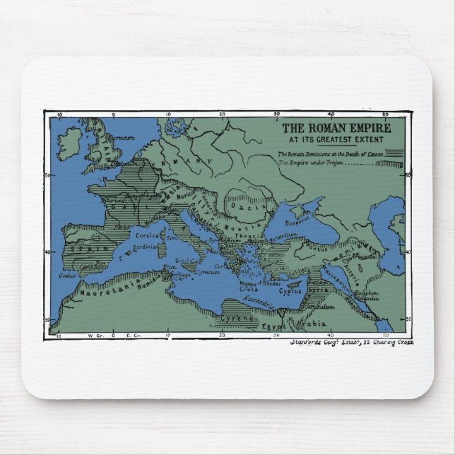 Das römische Reich an seinem beststen Umfang Mousepad (Vorne)