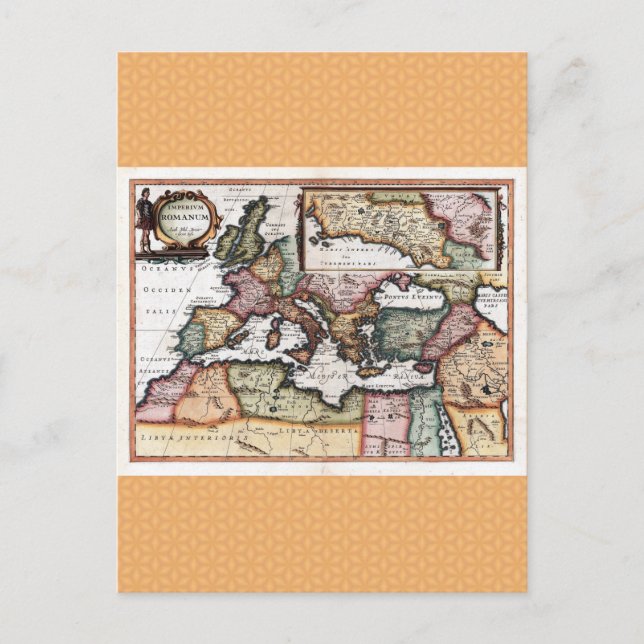 Das Römische Reich Postkarte (Vorderseite)