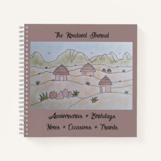 Das Rondavel Journal Notizbuch